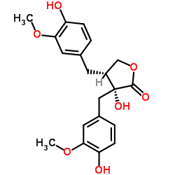 (+)-Nortrachelogenin structure