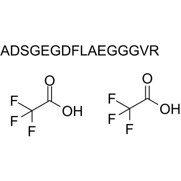 Fibrinopeptide A, human TFA structure