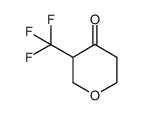3-(trifluoromethyl)dihydro-2H-pyran-4(3H)-one Structure