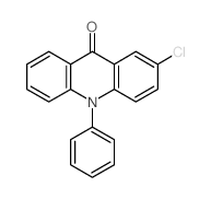 9(10H)-Acridinone, 2-chloro-10-phenyl-结构式