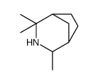 2,2,4-Trimethyl-3-azabicyclo[3.2.1]octane结构式