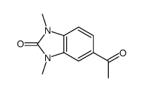 5-ACETYL-1,3-DIMETHYL-1,3-DIHYDRO-BENZOIMIDAZOL-2-ONE structure
