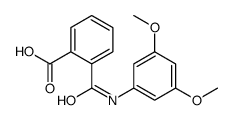 2-[[(3,5-二甲氧基苯基)氨基]羰基]苯甲酸结构式