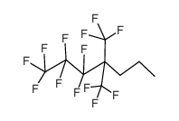 1,1,1,2,2,3,3-heptafluoro-4,4-bis-trifluoromethyl-heptane结构式