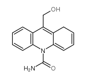 9-hydroxymethyl-10-carbamoylacridan structure