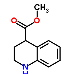 Methyl 1,2,3,4-tetrahydro-4-quinolinecarboxylate structure