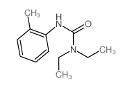 1,1-diethyl-3-(2-methylphenyl)urea结构式