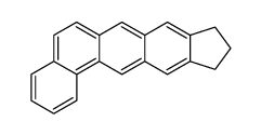 10,11-dihydro-9H-benzo[a]cyclopent[i]anthracene Structure