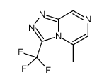 5-甲基-3-(三氟甲基)-[1,2,4]噻唑并[4,3-a]吡嗪结构式