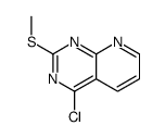 4-chloro-2-methylsulfanylpyrido[2,3-d]pyrimidine Structure