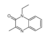 1-乙基-3-甲基喹噁啉-2(1h)-酮结构式