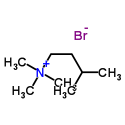 N,N,N,3-Tetramethylbutan-1-aminium bromide Structure