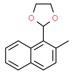 1,3-Dioxolane,2-(2-methyl-1-naphthalenyl)-(9CI) Structure