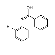 N-(2-Bromo-4-methylphenyl)benzamide Structure