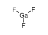 三水氟化镓(III)结构式