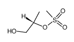 (S)-2-(Mesyloxy)-1-propanol Structure