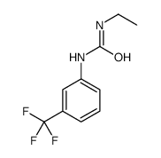 1-ethyl-3-[3-(trifluoromethyl)phenyl]urea Structure