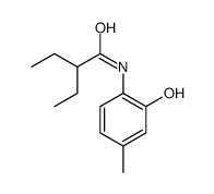 Butanamide, 2-ethyl-N-(2-hydroxy-4-methylphenyl)- (9CI)结构式