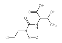 N-(Chloro-2 ethyl)-N-nitrosocarbamyl-L-threonine [French]结构式