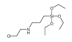N-(2-chloroethyl)-3-triethoxysilylpropan-1-amine Structure