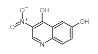 4,6-二羟基-3-硝基喹啉结构式