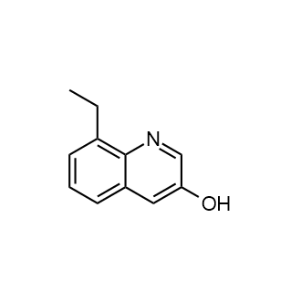 8-乙基喹啉-3-醇结构式