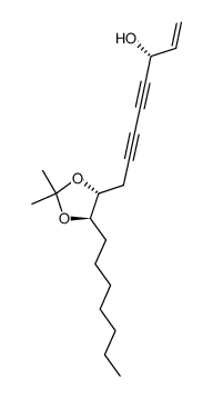(3R,9R,10R)-panaxytriol acetonide Structure