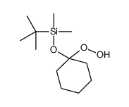 tert-butyl-(1-hydroperoxycyclohexyl)oxy-dimethylsilane Structure