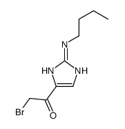 2-bromo-1-[2-(butylamino)-1H-imidazol-5-yl]ethanone Structure
