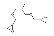 2-[[2-methyl-3-(oxiran-2-ylmethoxy)propoxy]methyl]oxirane Structure
