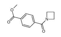 methyl 4-(azetidine-1-carbonyl)benzoate Structure