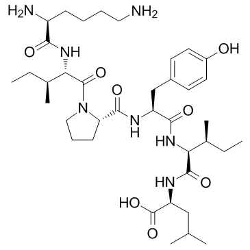 Neuromedin N(大鼠,小鼠,猪,犬)结构式