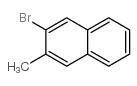 2-溴-3-甲基萘结构式