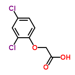 2,4-Dichlorophenoxyacetic acid structure