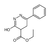ethyl 3-oxo-6-phenyl-2,3,4,5-tetrahydropyridazine-4-carboxylate结构式