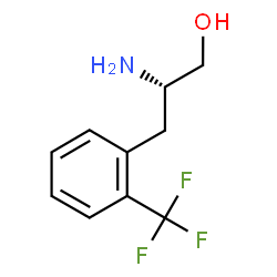 (S)-2-氨基-3-(2-(三氟甲基)苯基)丙-1-醇结构式