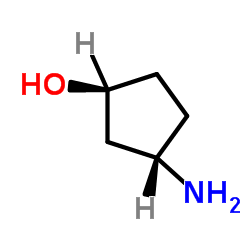 (1S,3S)-3-氨基环戊醇结构式