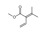methyl 2-ethenyl-3-methylbut-2-enoate Structure
