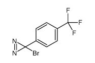 3-bromo-3-[4-(trifluoromethyl)phenyl]diazirine结构式