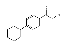 2-溴-1-(4-环己基苯基)乙酮结构式