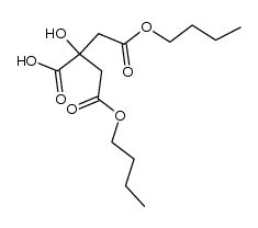sym-di-n-butyl citrate结构式