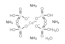 硫酸铈(IV)铵 二水合物结构式