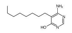 6-amino-5-octyl-1H-pyrimidin-4-one Structure