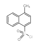 4-甲基-1-萘磺酰氯结构式