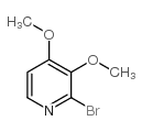2-溴-3,4-二甲氧基吡啶结构式