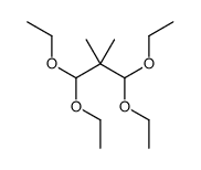 1,1,3,3-tetraethoxy-2,2-dimethylpropane Structure