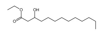 ethyl 3-hydroxytridecanoate Structure