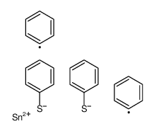 Diphenylbis(phenylthio)stannane结构式