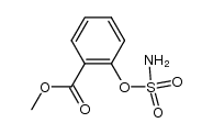 methyl 2-(sulfamoyloxy)benzoate结构式