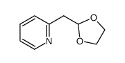 2-(1,3-dioxolan-2-ylmethyl)pyridine Structure